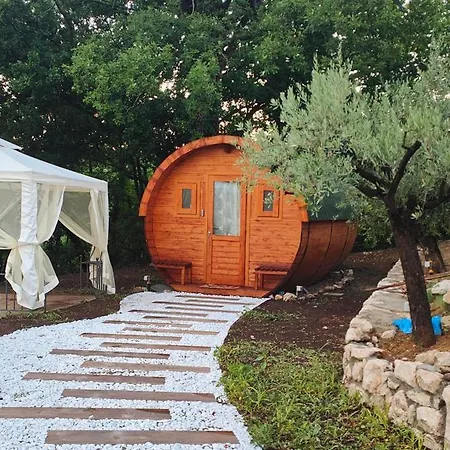 Luksustelt Gioiavitae - Bed-in-botte - Dormire In Vigna